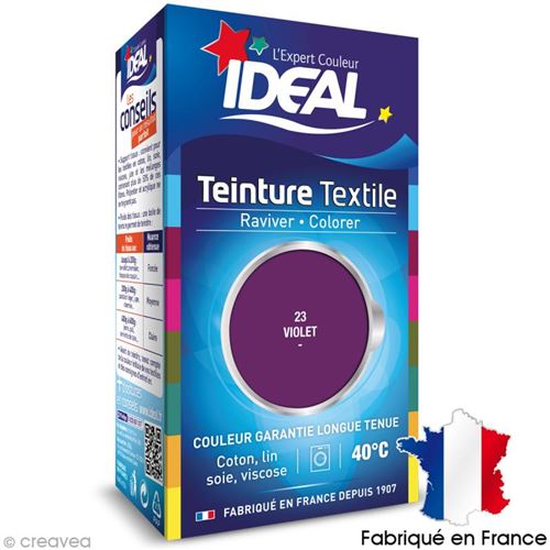 Teinture Tissu Idéal liquide violet 23 mini