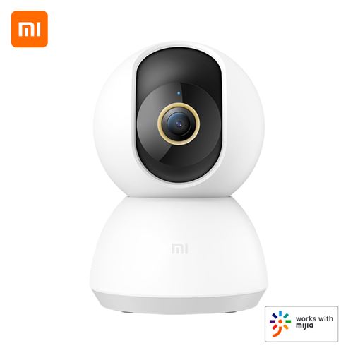 Webcam Xiaomi Mijia PTZ Caméra 2K 1296P 360 3MP AI Smart IP Home Securité Surveiller EU Plug