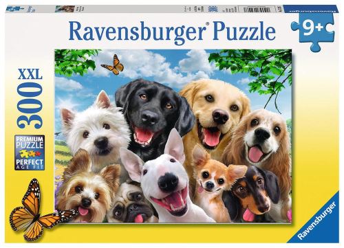 Puzzle 300 pièces XXL Selfie chiens