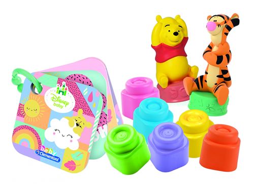 Clementoni Clemmy livre et jeu de blocs Winnie l'ourson