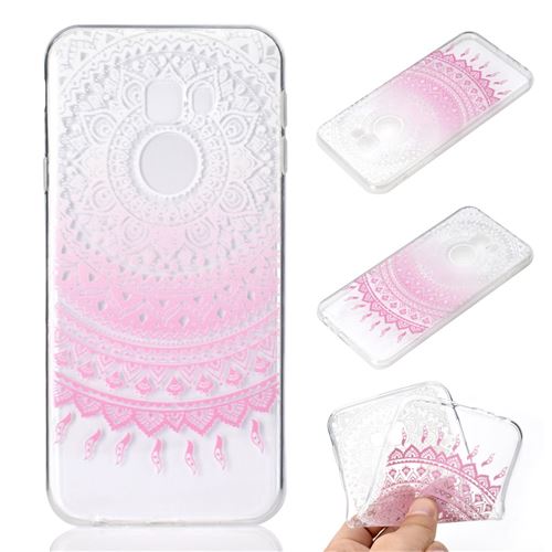 Coque en TPU impression de motifs style ethnique style pattern pour votre Samsung Galaxy J4 Plus