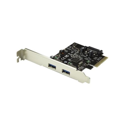 Hub Usb Startech Carte Contrôleur Pci Express à 2 Ports Usb 3.1 - 10 Gb/s Par Port - 2x Usb-a