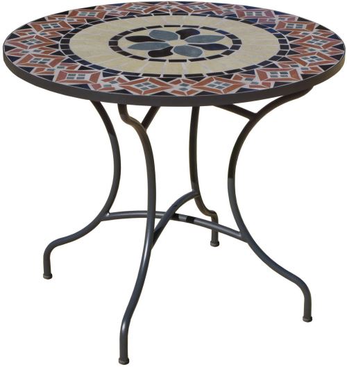 Hevea Salon De Jardin Mosaique Artisanale Cambel Bergamo Mobilier De Jardin Achat Prix Fnac