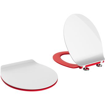 Abattant wc rouge clearance