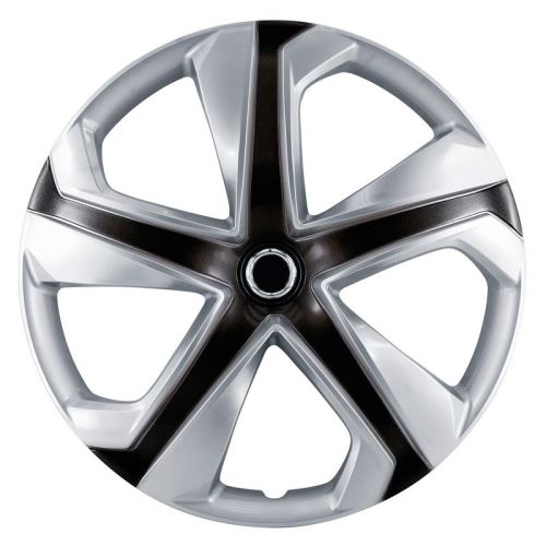 AutoStyle moyeux Dakota 16 pouces ABS argent / noir lot de 4