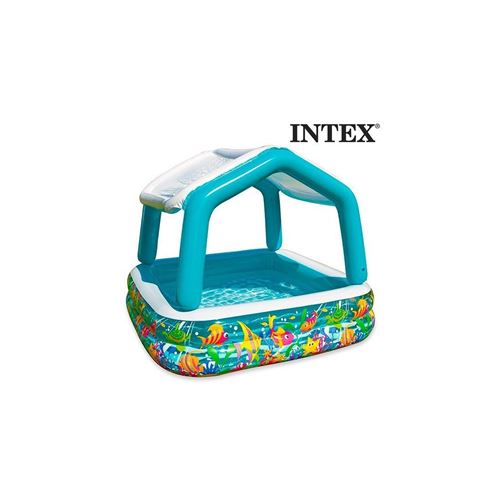 Piscine Gonflable Avec Parasol Maison Intex Achat Prix Fnac