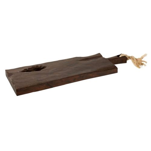 Paris Prix - Planche à Découper irrégulière 54cm Marron