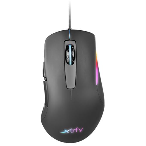 Xtrfy M1 RGB - Muis - optisch - 5 knoppen - met bekabeling - USB