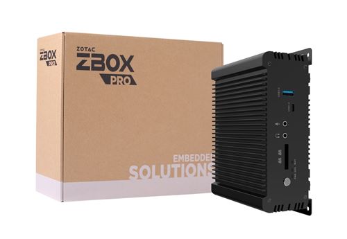 GENERIQUE 4895173618062 - COMMUTATEUR KVM - Zotac ZBOX PRO CI329 nano N4100 1,10 GHz 1,2L mini PC Noir BGA 1090 (ZBOX PRO BAREBONE