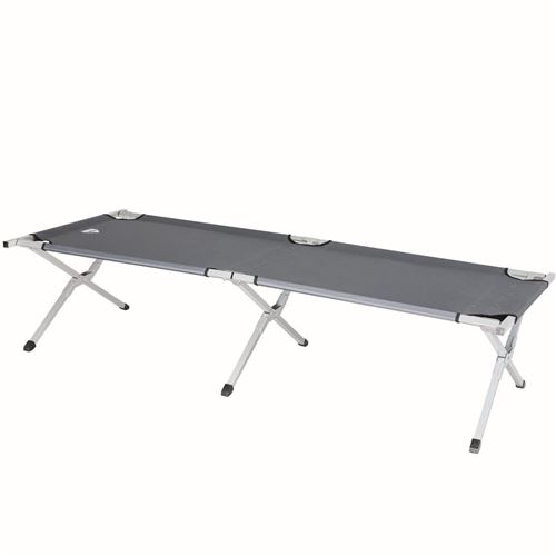 Pavillo Lit de camping Aluminium Gris