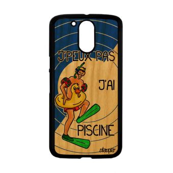 Gratuit Images Coque Silicone Pour Lenovo Moto G4 G4 Plus Bois Humour J Peux Pas actualisé salutations