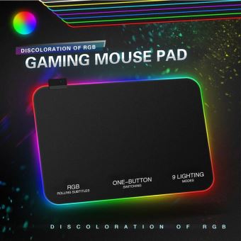 4 sur novhill tapis de souris gamer effets de lumire rgb chroma haute prcision tapis de souris achat prix fnac - Tapis De Souris Gamer 4 sur novhill tapis de souris gamer effets de lumire rgb chroma haute prcision tapis de souris achat prix fnac - Tapis De Souris Gamer