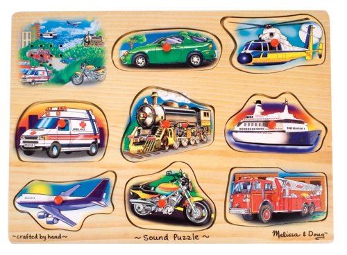 Melissa & Doug véhicule Sound Puzzle