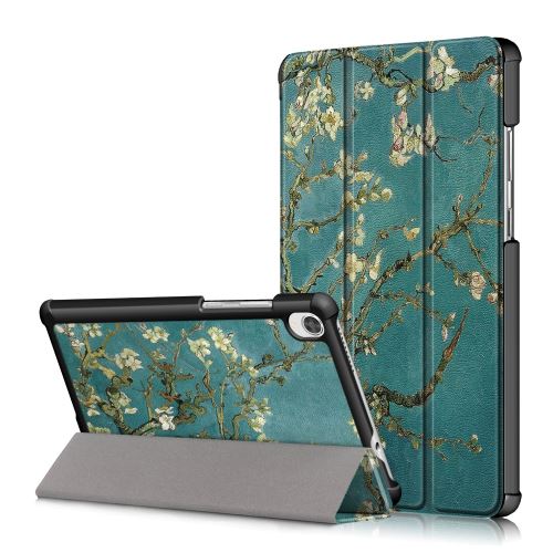 Etui en PU + TPU surface d'impression triple doux-hiver pour votre Lenovo Tab M8 HD8505/8705