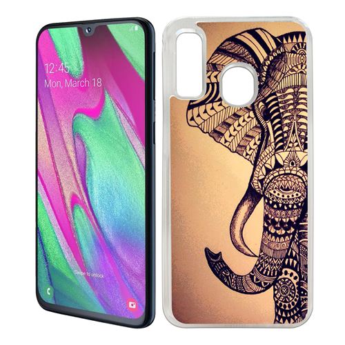 Coque pour Samsung Galaxy A40 -  Éléphant Aztèque Vintage