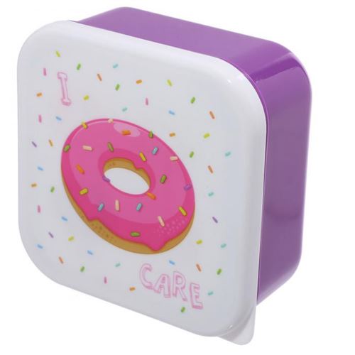 Design Donut - Lot de trois boîtes repas