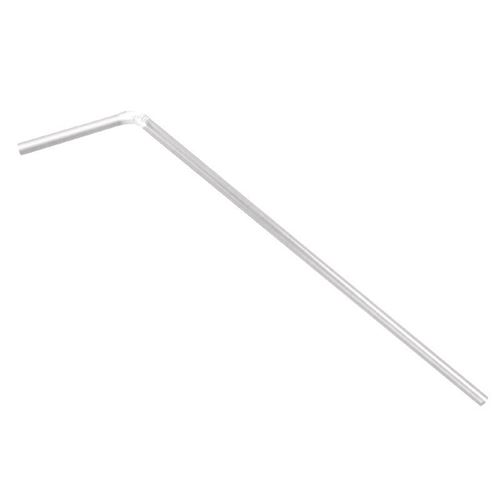Pailles transparentes flexibles fiesta