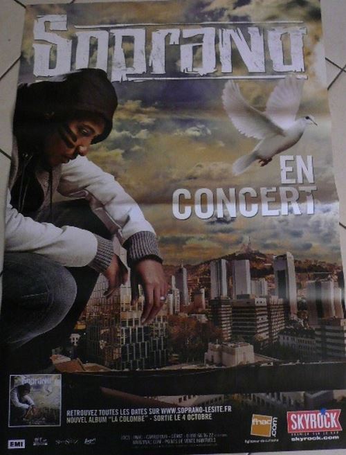 SOPRANO - 70x100 cm - AFFICHE / POSTER