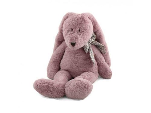 Dimpel - Doudou lapin Flor 25 cm - rose