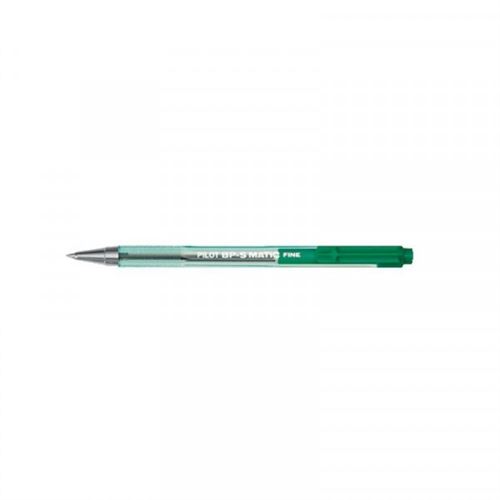 Stylo Bille Rétractable Bp-Matic Vert Pilot