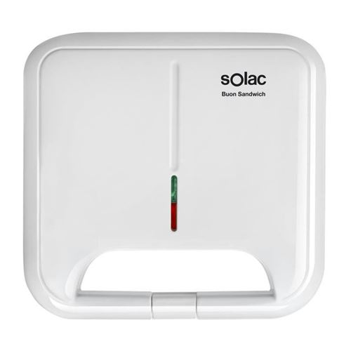 Appareil à Sandwich Anti-adhérent Solac SD5053 750W Blanc