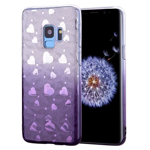 Galaxy S9 Coque Protection Tpu Cœur Gris Als88882