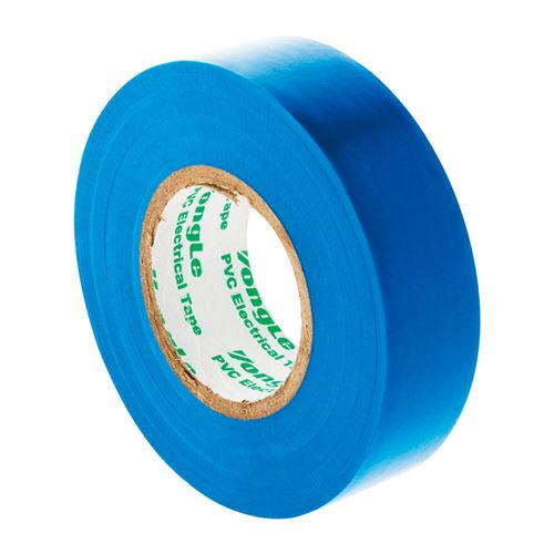Zenitech-Rouleau adh&eacute;sif 19 mm x 20m Bleu - Zenitech