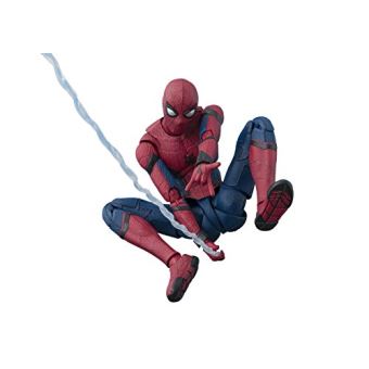 SH Figuarts Spider-Man (Retrouvailles) Figurine mobile peinte en PVC ABS d'environ 145 mm - 1
