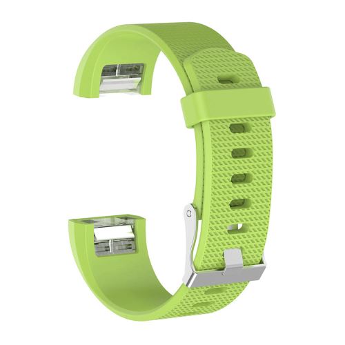 Bracelet en silicone WISETONY pour Smartwatch Fitbit charge 2 inspire - Vert