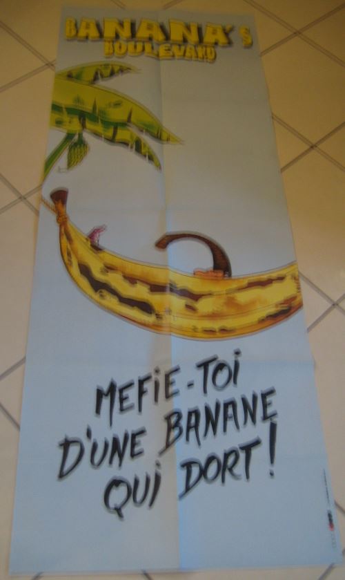 Mefie-Toi D'une Banane Qui Dort AFFICHE CINEMA ORIGINALE