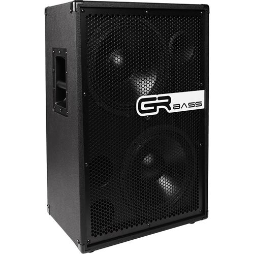 GRBass GR212T/8 700 W 2x12 baffle basse 8 ohms, noir