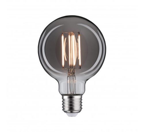 Ampoule LED vintage G95 - Verre fumé - E27 - 8W - 2200K - dimmable
