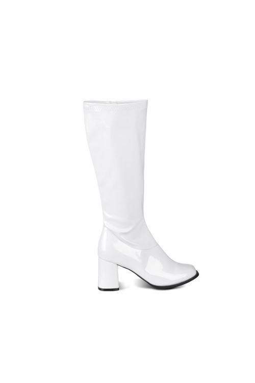 Bottes Gogo 60's Blanches - Blanc - 37