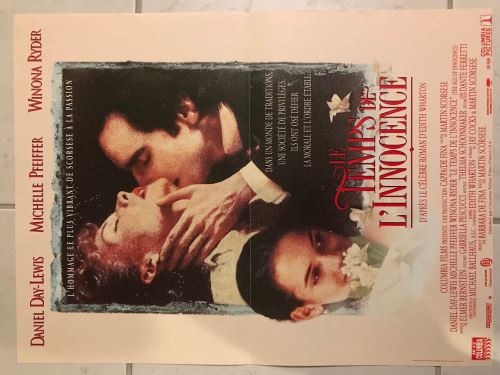 Le Temps de l'Innocence AFFICHE CINEMA ORIGINALE