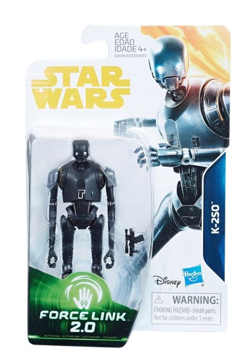 Star wars force link 2.0 : k-2so - figurine 10 cm - personnage disney - nouveaute