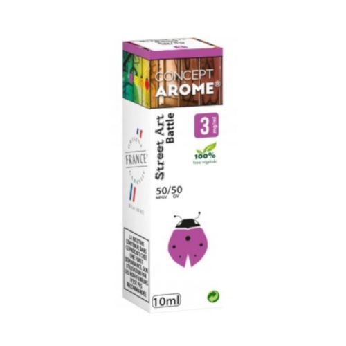 Conceptarôme - E-liquide Mixte Prenium – Battle 3 mg.