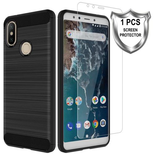 Housse coque pour Xiaomi Mi A2 / Xiaomi Mi 6X avec Verre trempé protection écran