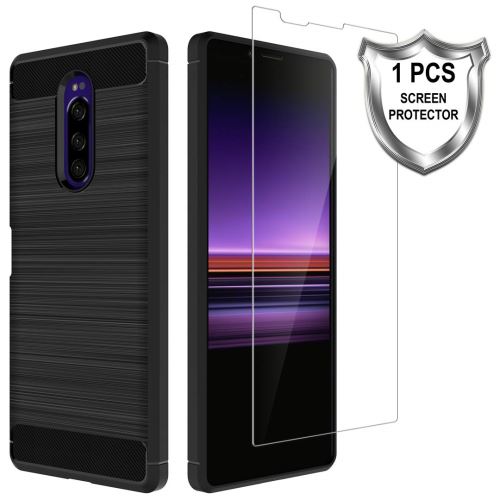 Housse coque pour Sony Xperia 1 avec Verre trempé protection écran