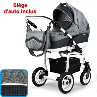 combine landau poussette