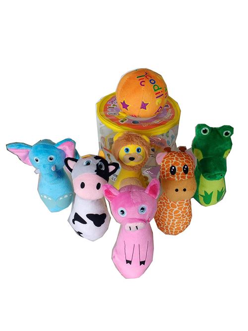 D'Arpeje Jeu de Bowling en Peluche Musical