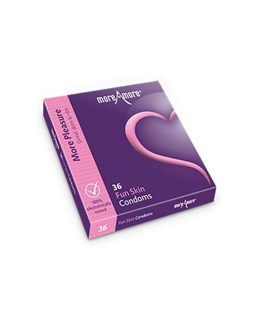 Préservatifs peau à sensations (12 pcs) moreamore 43457