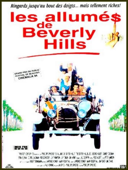 Les Allumés de Beverly Hills AFFICHE CINEMA ORIGINALE
