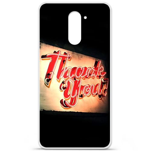 Coque en silicone Archos 50C Neon - Thank You