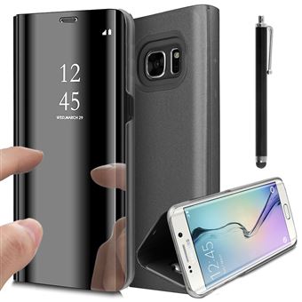 coque galaxy s6 edge clear view coque galaxy s6 edge clear view