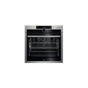 AEG SteamCrisp BSE978330M - Four - avec fonction vapeur - intégrable - WiFi - niche - largeur : 56 cm - profondeur : 55 cm - hauteur : 59 cm - avec système auto-nettoyant - Classe A++ - acier inoxydable