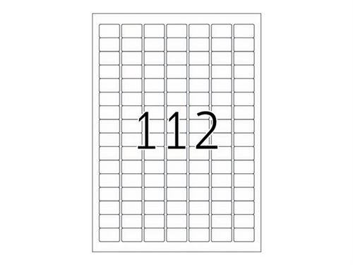 Herma Power Etiquette SPECIAL, 25,4 x 16,9 mm, blanc - Lot de 2
