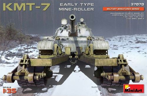 Non Communiqué Kmt-7 Early Type Mine-Roller - 1:35E - Miniart - Image 1