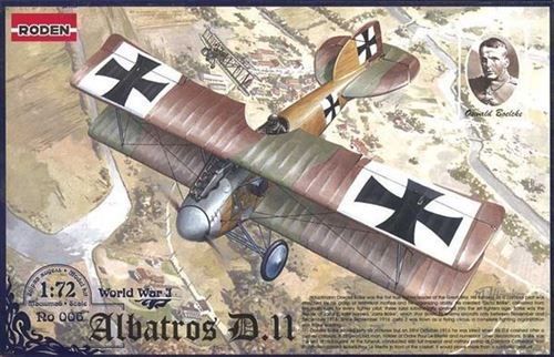 Albatros D.ii World War 1- 1:72e - Roden