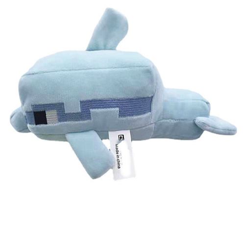 Peluche Minecraft Dauphins Bleu 22cm