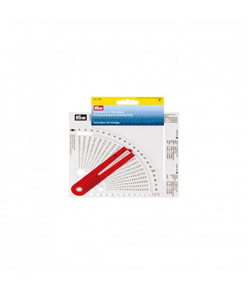 CALCULATEUR DE TRICOTAGE AVEC CADRE - Prym(...) - Multicolore